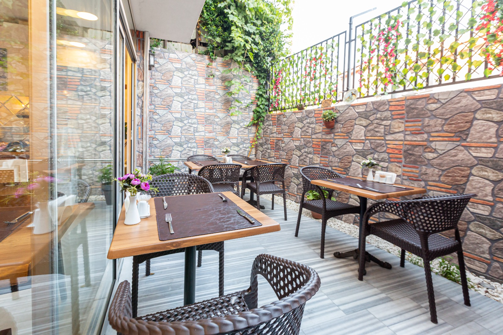 Kumru Hotel restoran detay fotoğrafı